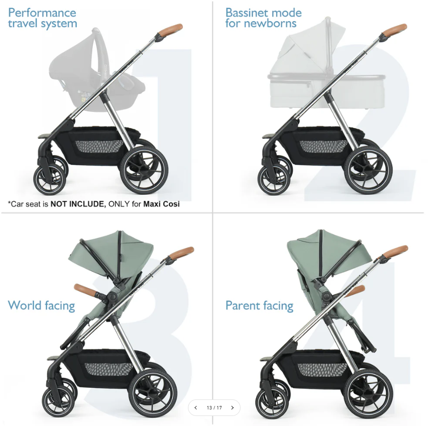 Beberoad RX 3-in-1 Baby Stroller