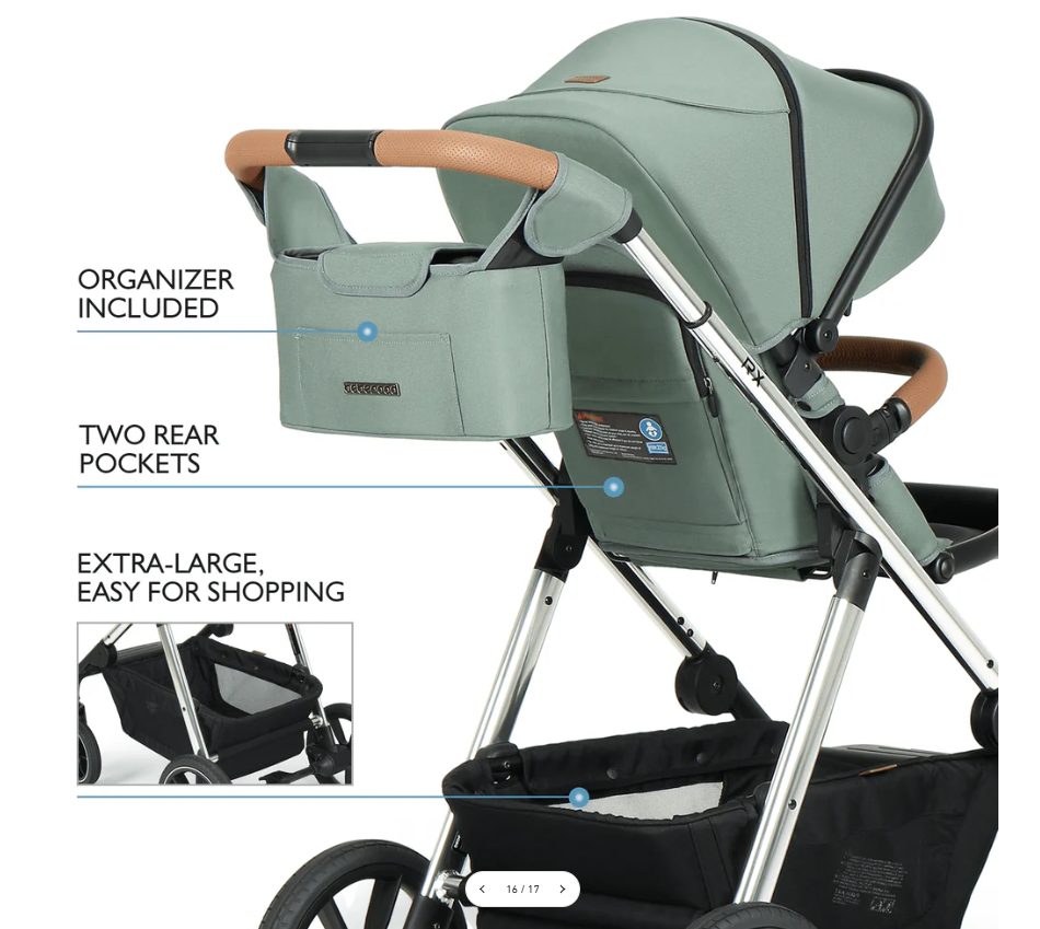 Beberoad RX 3-in-1 Baby Stroller