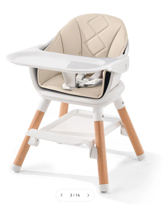 Beberoad 4-in-1 Baby High Chair