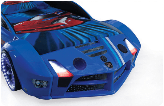 USCarbed Moon Luxury Twin Race Car Bed