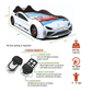 USCarbed Lambo RX Twin Race Car Bed