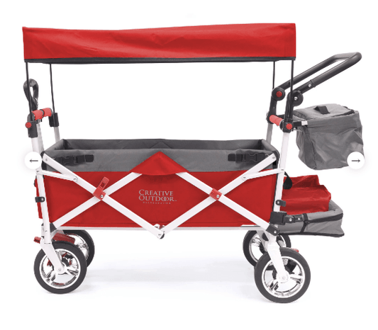 Creative Wagons Silver Series Stroller Wagon