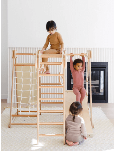 Mommy's Little Helper Climb N' Swing Children's Indoor Play Gym