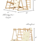 Mommy's Little Helper Climb N' Swing Children's Indoor Play Gym