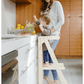 Mommy's Little Helper Adjustable Natural Learning Tower