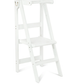 Mommy's Little Helper Adjustable White Learning Tower