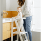Mommy's Little Helper Adjustable White Learning Tower