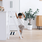 Mommy's Little Helper Adjustable White Learning Tower