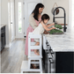 Mommy's Little Helper White Enamel Classic Learning Tower