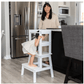 Mommy's Little Helper Classic Learning Tower Walnut White
