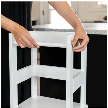 Mommy's Little Helper Classic Learning Tower Walnut White
