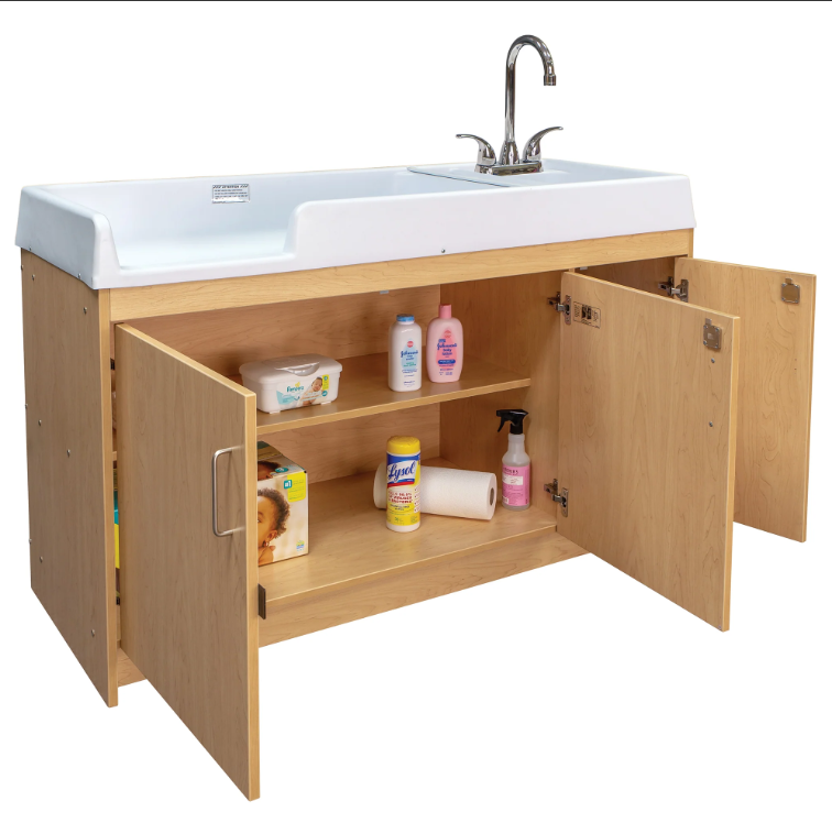 Tot Mate Baby Changing Table With Sink