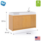 Tot Mate Baby Changing Table With Sink