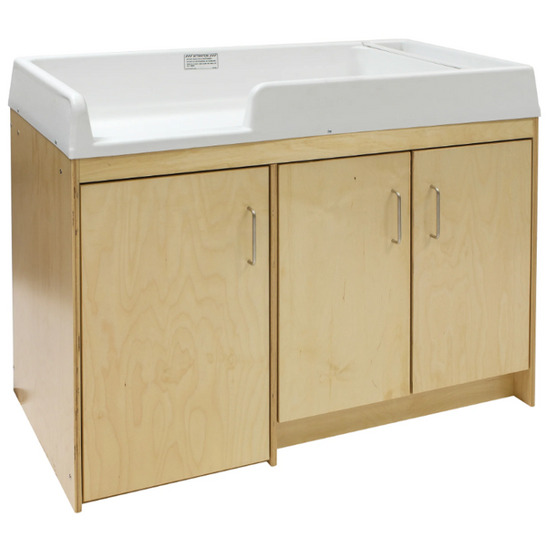Tot Mate Birch Baby Changing Table With Stairs