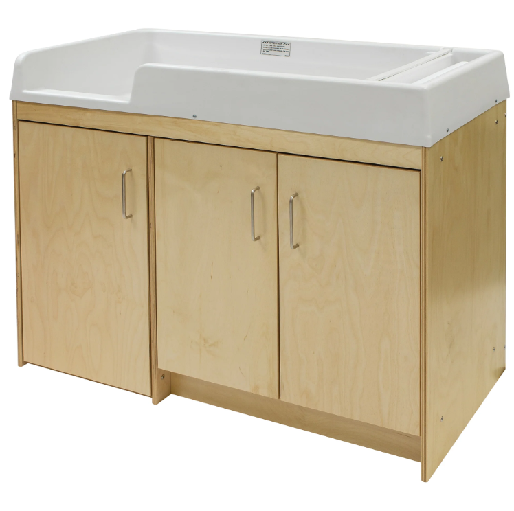 Tot Mate Birch Baby Changing Table With Stairs