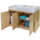 Tot Mate Birch Baby Changing Table With Stairs