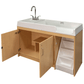 Tot Mate Toddler Changing Table With Sink and Stairs Right
