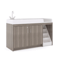 Tot Mate Toddler Changing Table With Sink and Stairs Right