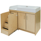 Tot Mate Birch Toddler Changing Table With Stairs