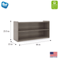 Tot Mate Toddler Storage Shelf Large