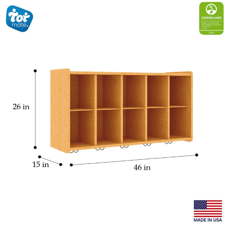 Tot Mate Wall Storage Cubbies