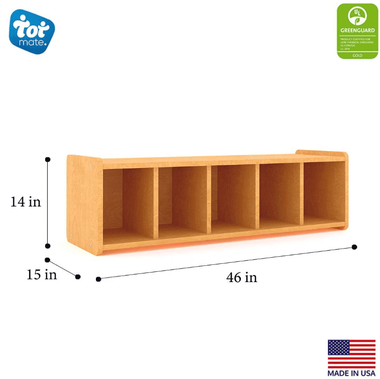 Tot Mate Book Cubby Bench