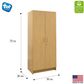 Tot Mate 2-Door Tall Storage Cabinet