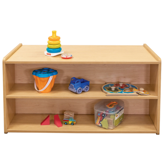 Tot Mate Toddler Double-Sided Storage Shelf