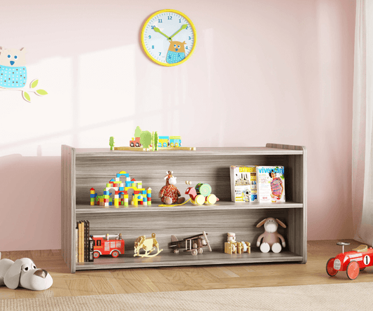Tot Mate Toddler Double-Sided Storage Shelf