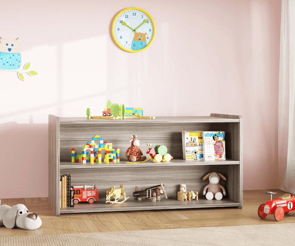 Tot Mate Toddler Double-Sided Storage Shelf