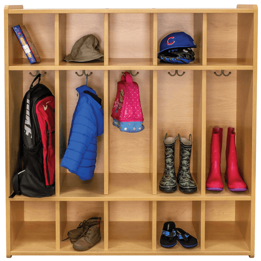 Tot Mate Preschool Lockers with Cubbies