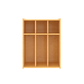 Tot Mate 3-Section Wall Locker with Cubbies
