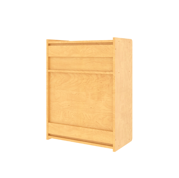 Tot Mate 3-Section Wall Locker with Cubbies