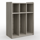 Tot Mate 3-Section Wall Locker with Cubbies