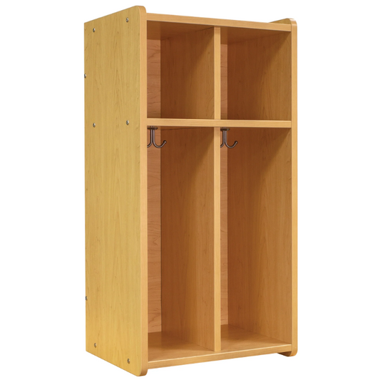 Tot Mate 2-Section Wall Locker with Cubbies