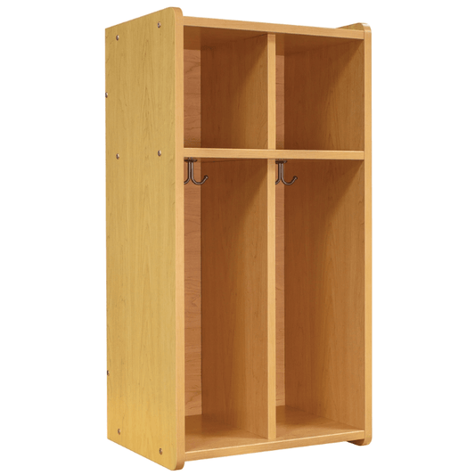 Tot Mate 2-Section Wall Locker with Cubbies