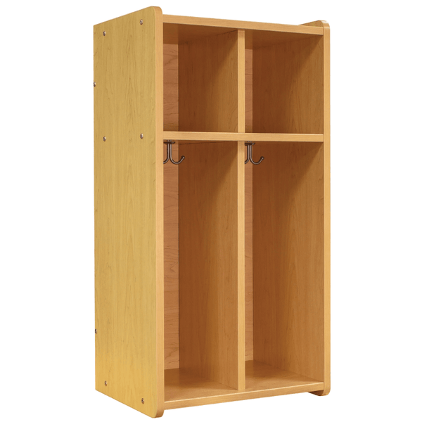 Tot Mate 2-Section Wall Locker with Cubbies