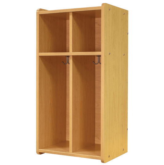 Tot Mate 2-Section Wall Locker with Cubbies