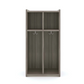 Tot Mate 2-Section Wall Locker with Cubbies