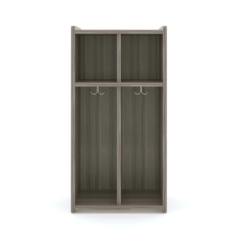 Tot Mate 2-Section Wall Locker with Cubbies