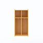 Tot Mate 2-Section Wall Locker with Cubbies