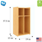 Tot Mate 2-Section Wall Locker with Cubbies