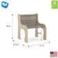 Tot Mate Kids' Activity Chair 2 Sets