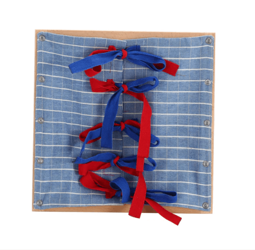 Kinderhuis 12 Montessori Dressing Frames with Stand