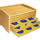 Kinderhuis Geometric Cabinet with 35 Inserts