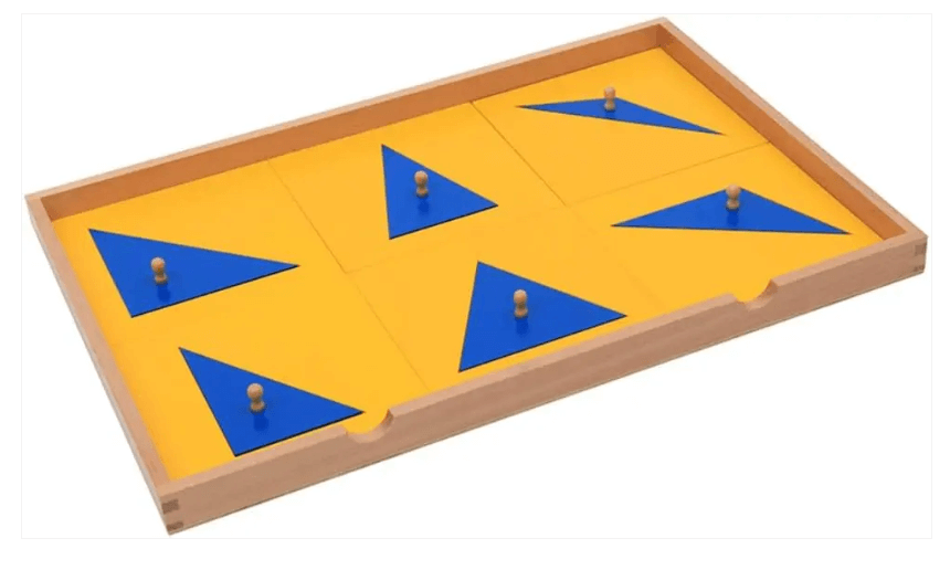 Kinderhuis Geometric Cabinet with 35 Inserts