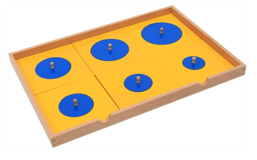 Kinderhuis Geometric Cabinet with 35 Inserts