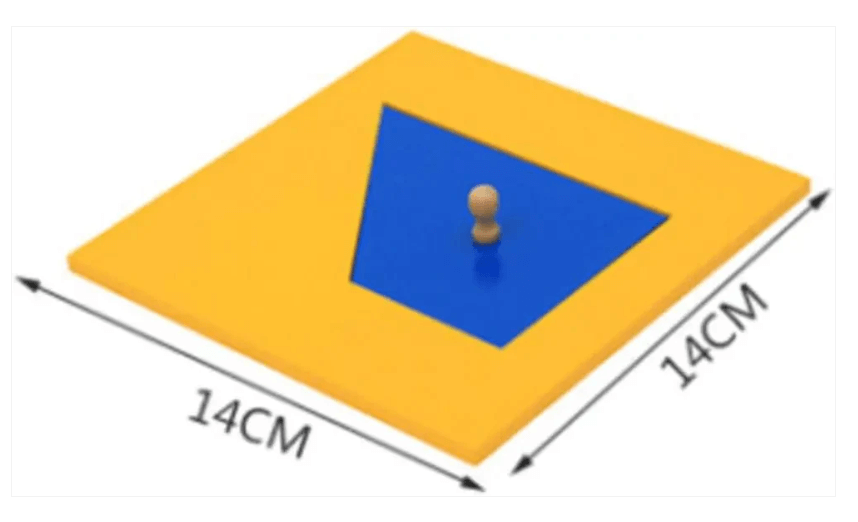 Kinderhuis Geometric Cabinet with 35 Inserts