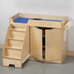Kinderhuis Change Table with Left Side Stairs
