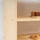 Kinderhuis Birch Wood 3-Shelf Montessori Toy Storage Cabinet